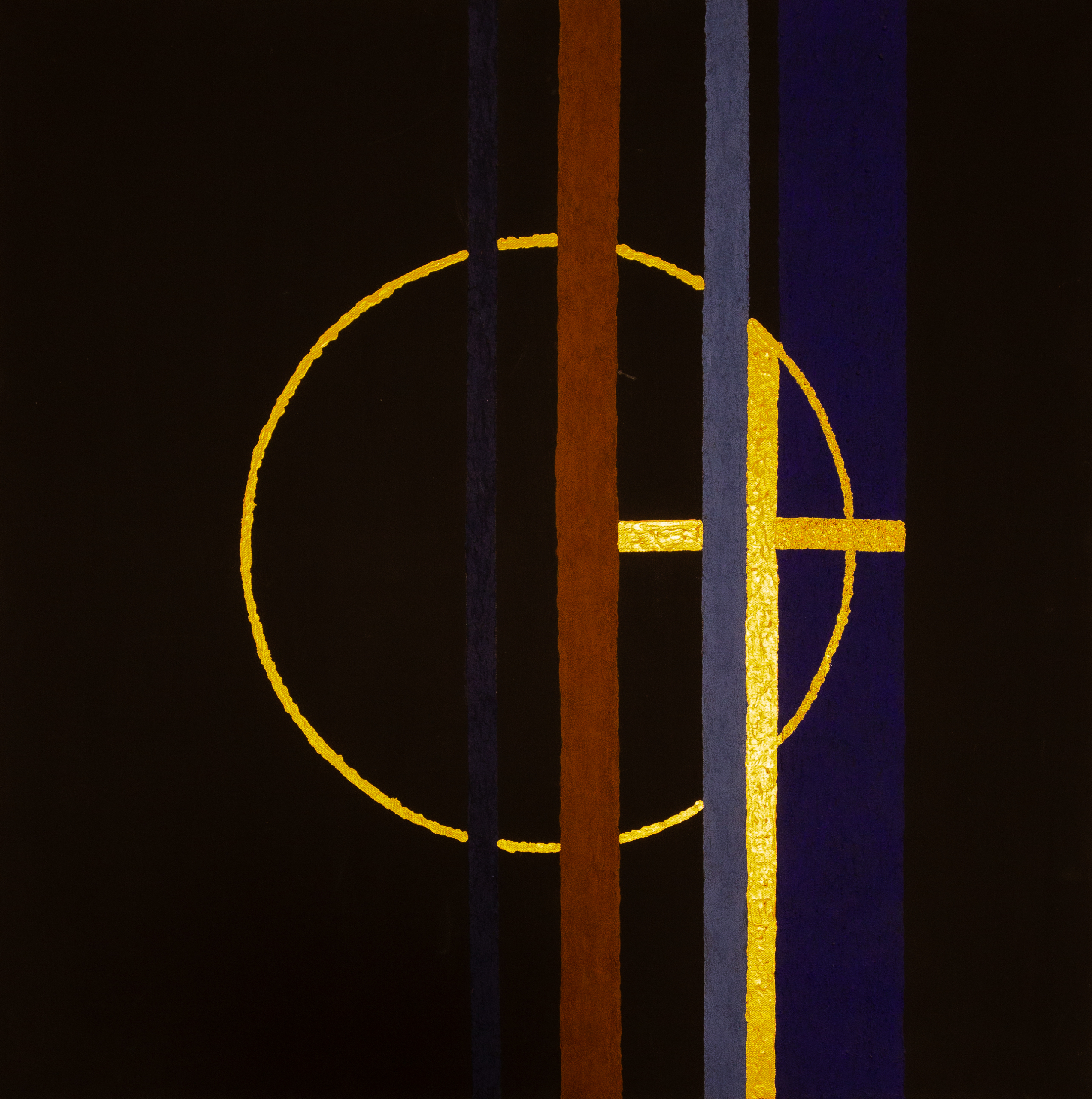 Versteckt – Acryl 80x80cm